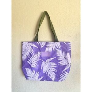 Aloha Collection Day Tripper Tote Palapalai Purple Fern Waterproof Beach Bag